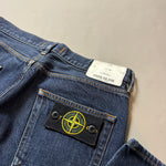 Load image into Gallery viewer, Stone Island Slim Fit Dark Wash Slim Jeans - W30 L34
