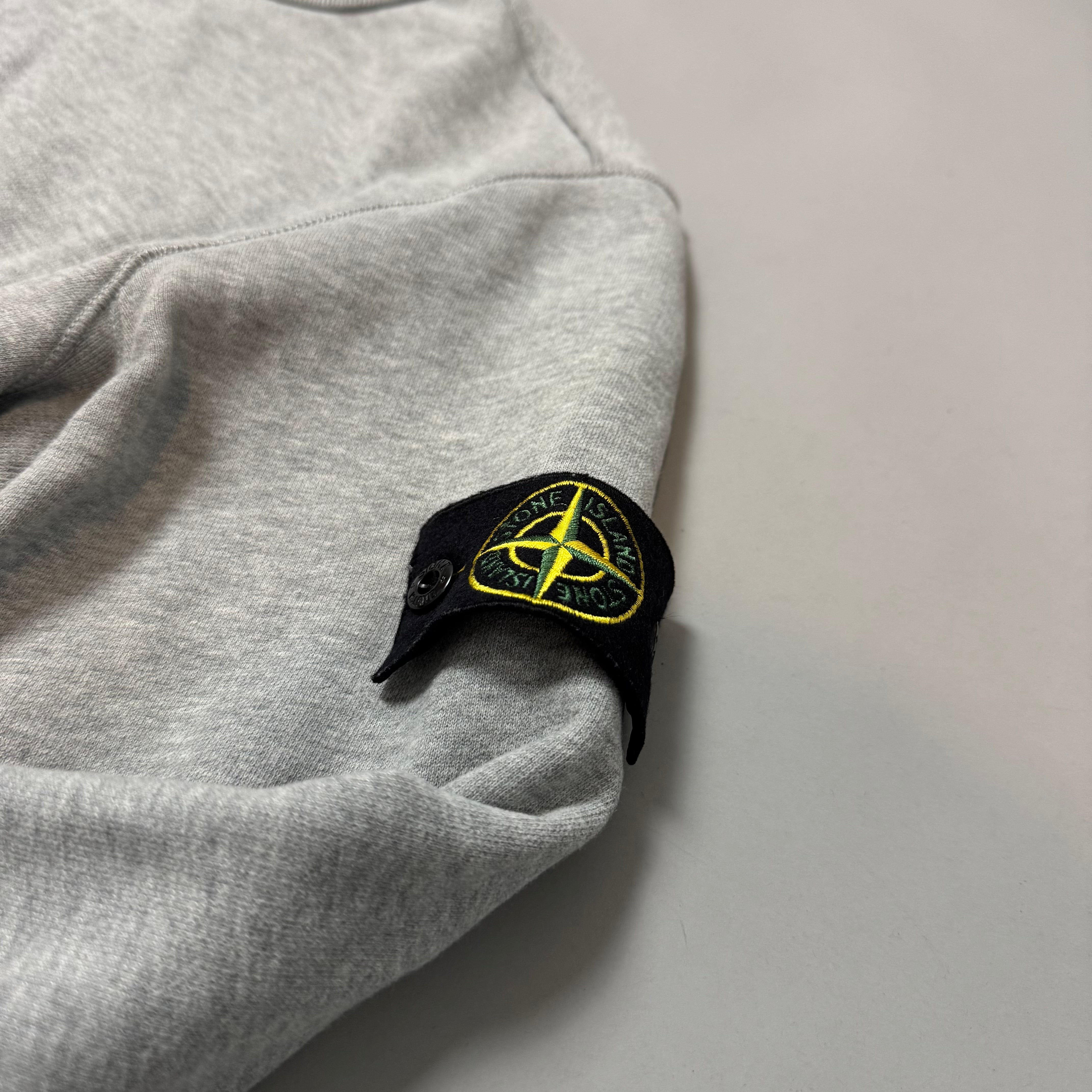 Stone Island Grey Sweatshirt - Large