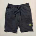 Load image into Gallery viewer, Stone Island Black Cotton Shorts - Medium
