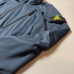 Load image into Gallery viewer, Stone Island Navy Blue Light Soft Shell Check Grid Jacket - Large
