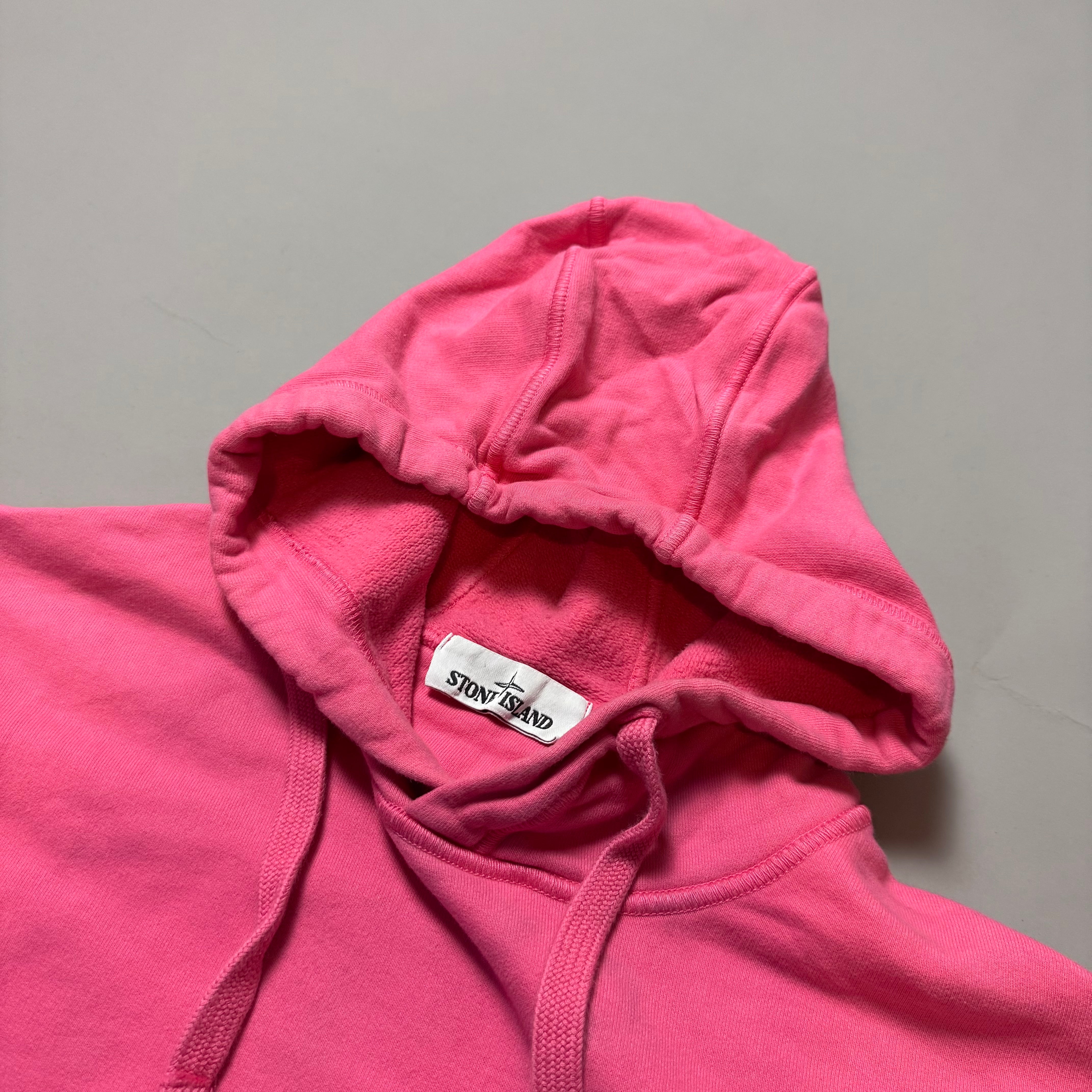 Stone Island Cyclamen Pink Hoodie - Large