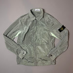 Load image into Gallery viewer, Stone Island Light Green Nylon Metal Shimmer Overshirt - Medium
