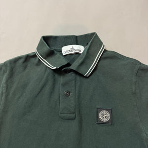 Stone Island Green Polo Shirt - Medium