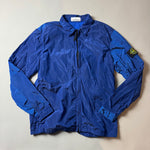 Load image into Gallery viewer, Stone Island Blue Nylon Metal Shimmer Overshirt - XL
