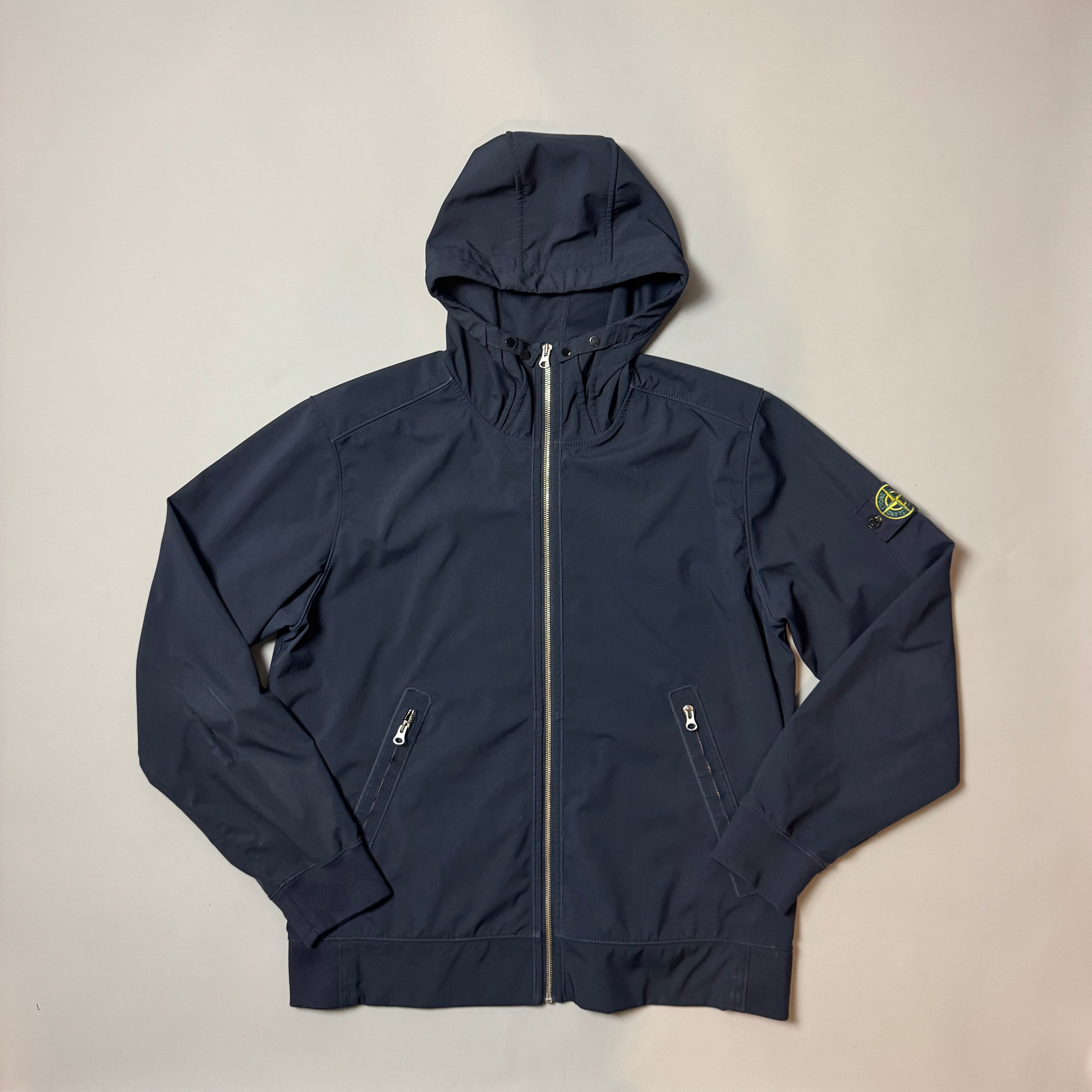 Stone Island Navy Blue Soft Shell R - XXL
