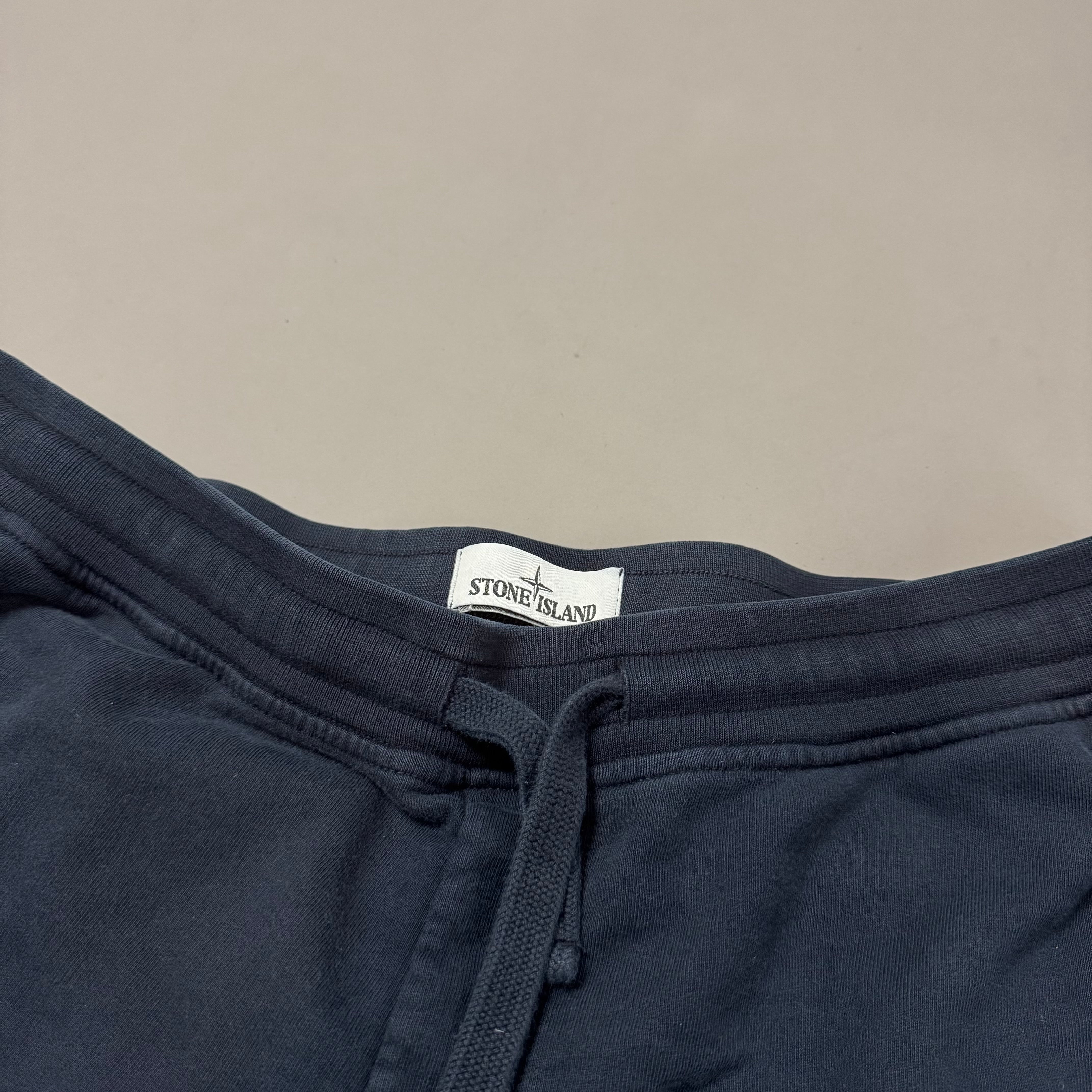Stone Island Navy Blue Shorts - XXL