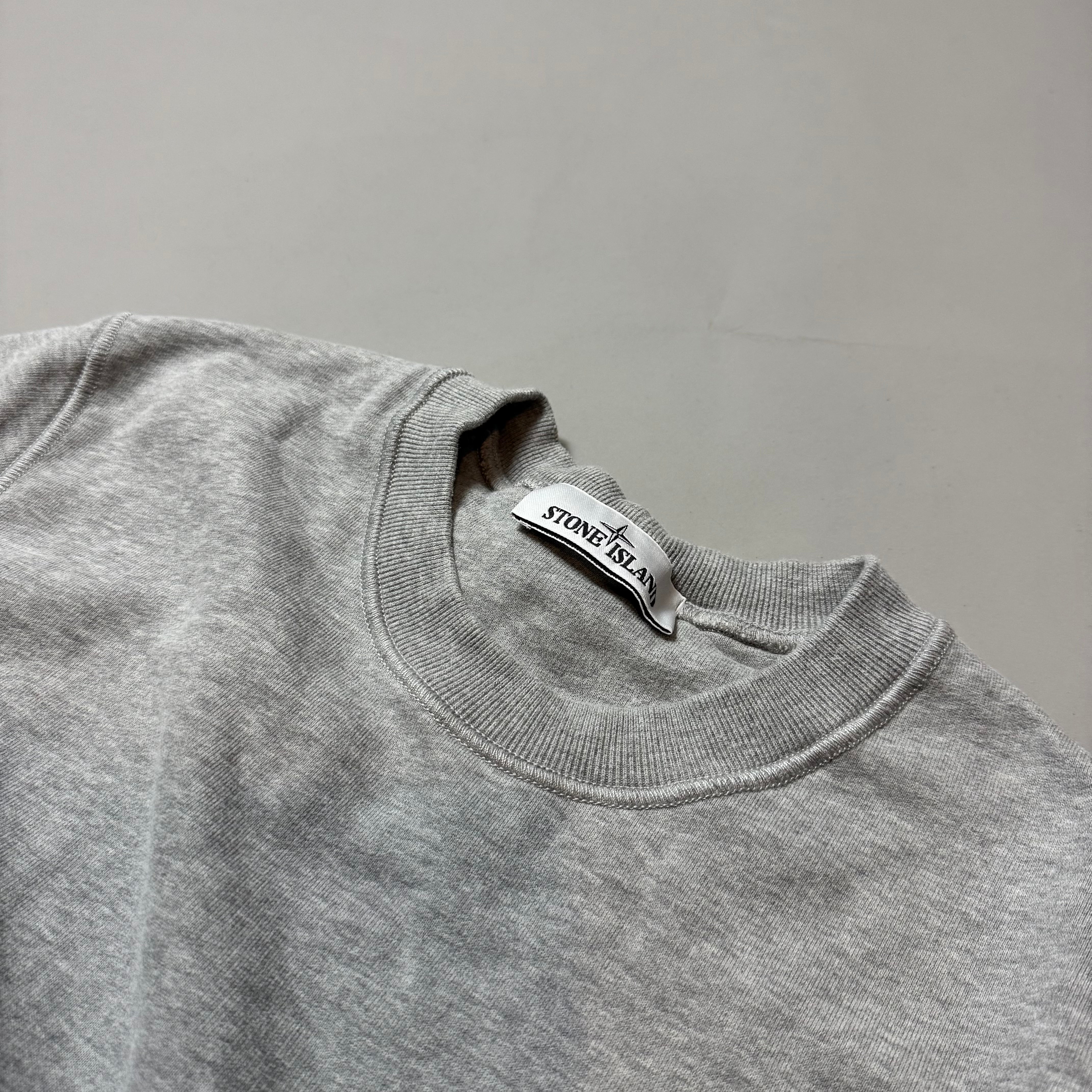 Stone Island Grey Sweatshirt - Medium