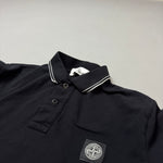 Load image into Gallery viewer, Stone Island Black Polo Shirt - Medium
