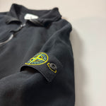 Load image into Gallery viewer, Stone Island 1/4 Zip Black Sweatshirt- XXL
