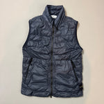 Load image into Gallery viewer, Stone Island Navy Blue Garment Dyed Micro Down Gilet - Medium
