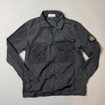 Load image into Gallery viewer, Stone Island Black Nylon Metal Shimmer Overshirt - Large
