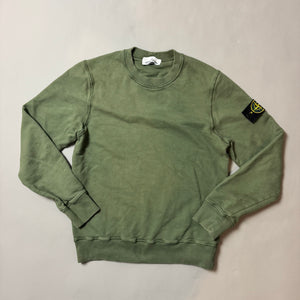 Stone Island Khaki Sweatshirt - Small