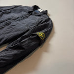 Load image into Gallery viewer, Stone Island Navy Nylon Metal Shimmer Overshirt - Medium

