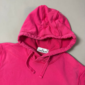 Stone Island Pink Hoodie - Small