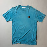 Load image into Gallery viewer, Stone Island Blue Plain T-shirt - Medium
