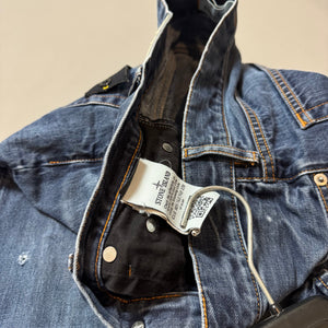 Stone Island Slim Fit Dark Wash Jeans - W30 L34