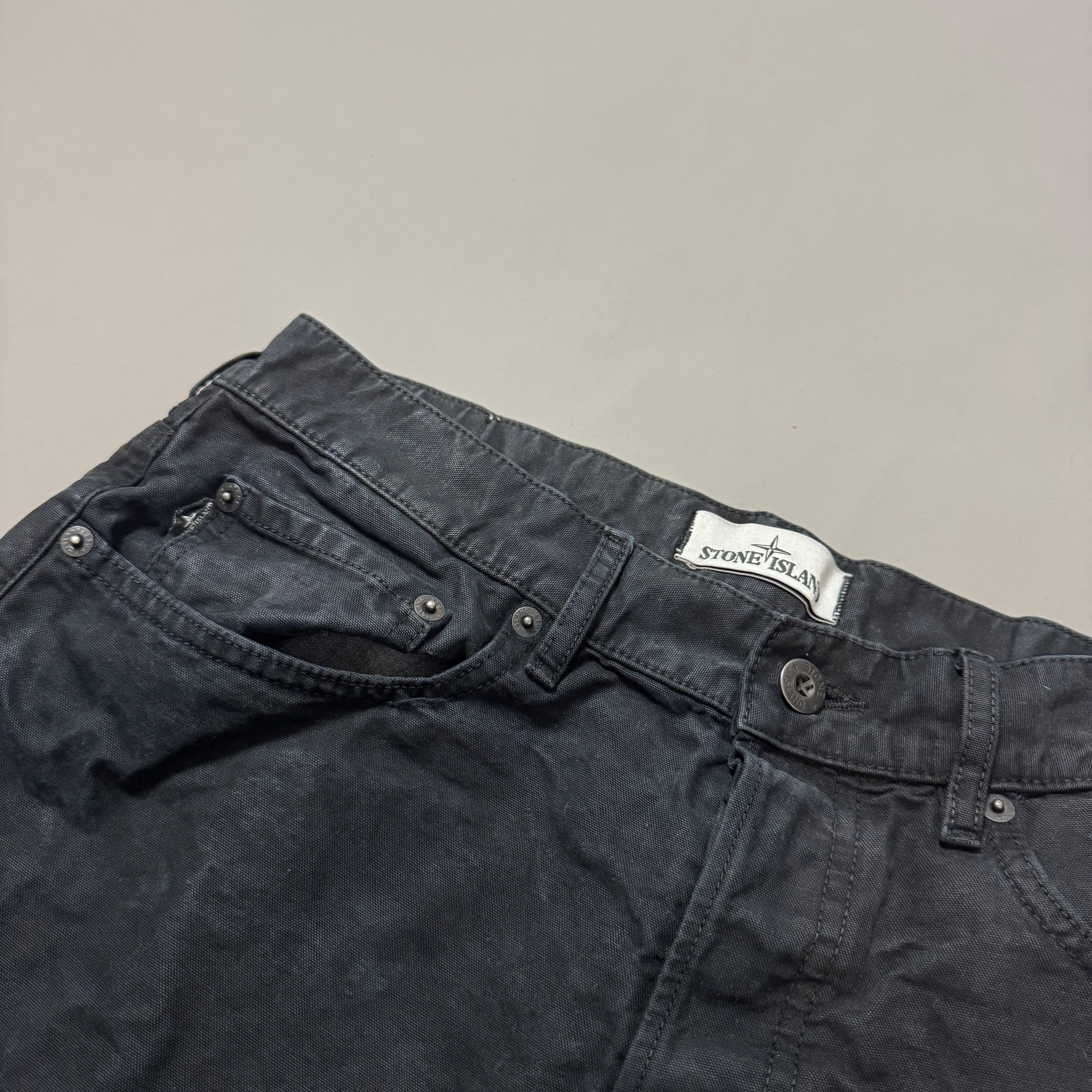 Stone Island Black Jeans - W32