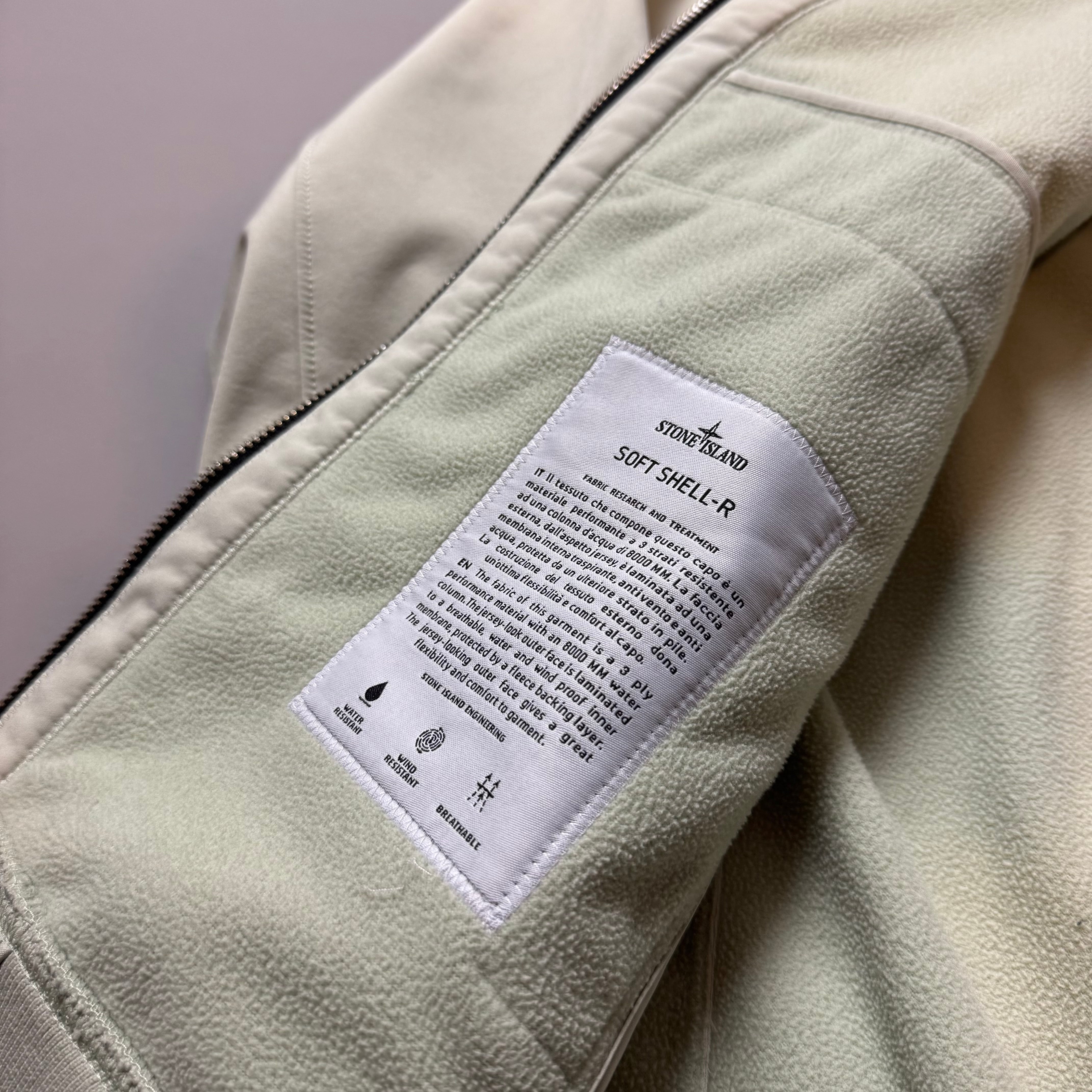 Stone Island Green Soft Shell R - Medium