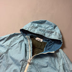 Load image into Gallery viewer, Stone Island Blue Membrana 3L TC Nylon Hooded Jacket - Small
