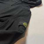 Load image into Gallery viewer, Stone Island Black Cotton Hoodie- Large
