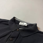 Load image into Gallery viewer, Stone Island Black Long Sleeve Polo Shirt - XXXL
