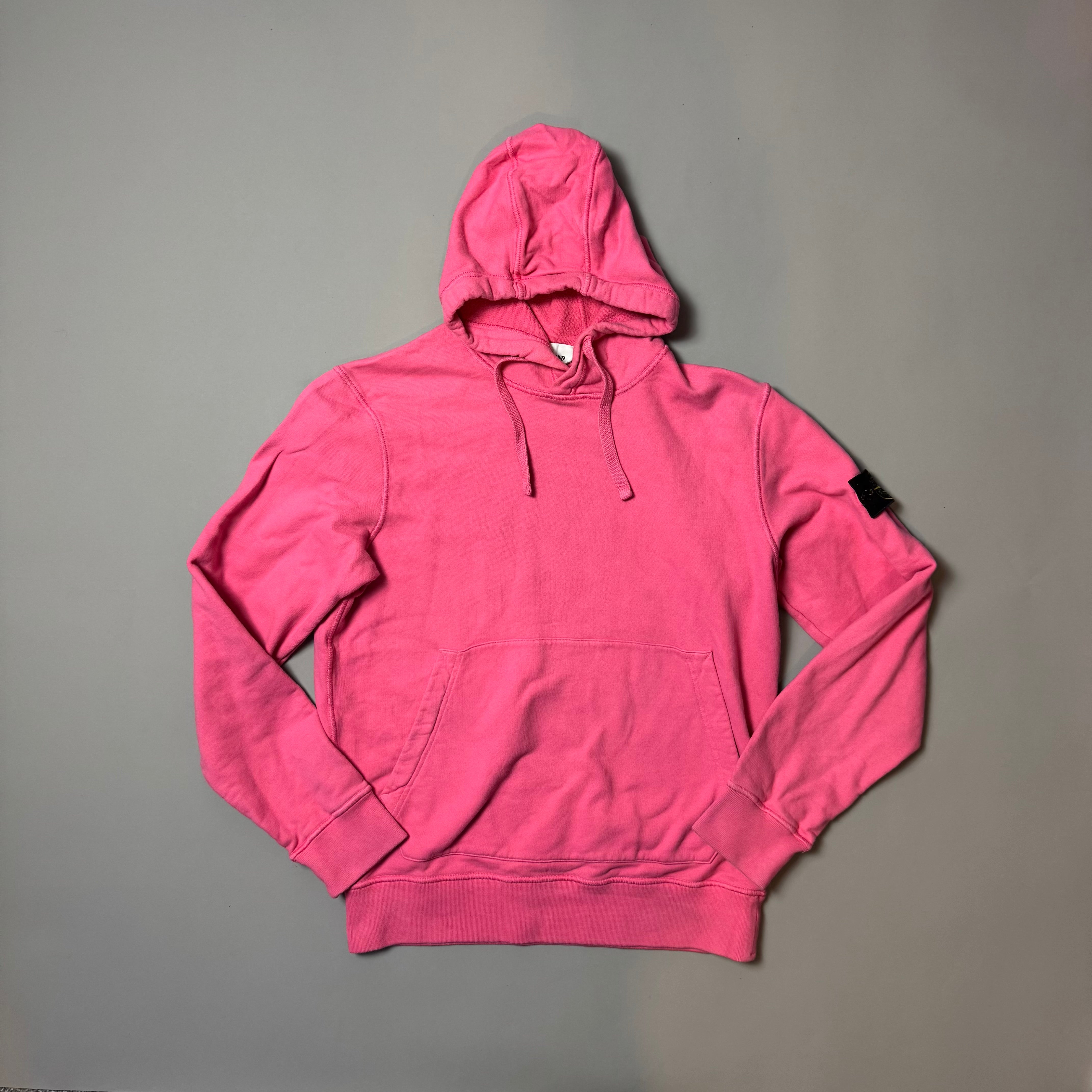 Stone Island Cyclamen Pink Hoodie - Large