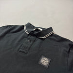 Load image into Gallery viewer, Stone Island Black Polo Shirt - Medium
