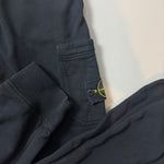 Load image into Gallery viewer, Stone Island Black Cotton Joggers - Medium
