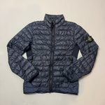 Load image into Gallery viewer, Stone Island Navy Garment Dyed Micro Yarn Down Jacket - Small
