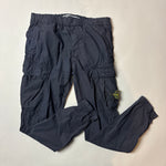 Load image into Gallery viewer, Stone Island Navy Cargo Trousers - W30
