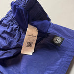 Load image into Gallery viewer, Stone Island Blue Nylon Metal Shimmer Swim Shorts - Medium
