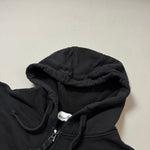 Load image into Gallery viewer, Stone Island Black Zip Up Hoodie - XL
