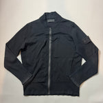 Load image into Gallery viewer, Stone Island Black Ghost Cotton Full Zip Jumper - Medium
