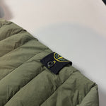 Load image into Gallery viewer, Stone Island Green Loom Woven Down Chambers Stretch Nylon-Tc Jacket - Large
