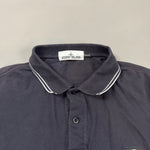 Load image into Gallery viewer, Stone Island Navy Polo Shirt - XXL
