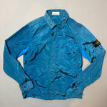 Load image into Gallery viewer, Stone Island Blue Nylon Metal Shimmer Overshirt - Large

