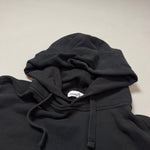 Load image into Gallery viewer, Stone Island Black Cotton Hoodie - XL
