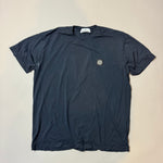 Load image into Gallery viewer, Stone Island Navy Plain T-shirt - XXL
