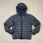 Load image into Gallery viewer, Stone Island Navy Garment Dyed Micro Yarn Down Jacket - Medium
