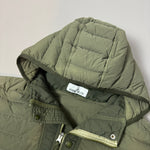 Load image into Gallery viewer, Stone Island Green Loom Woven Down Chambers Stretch Nylon-Tc Jacket - Large
