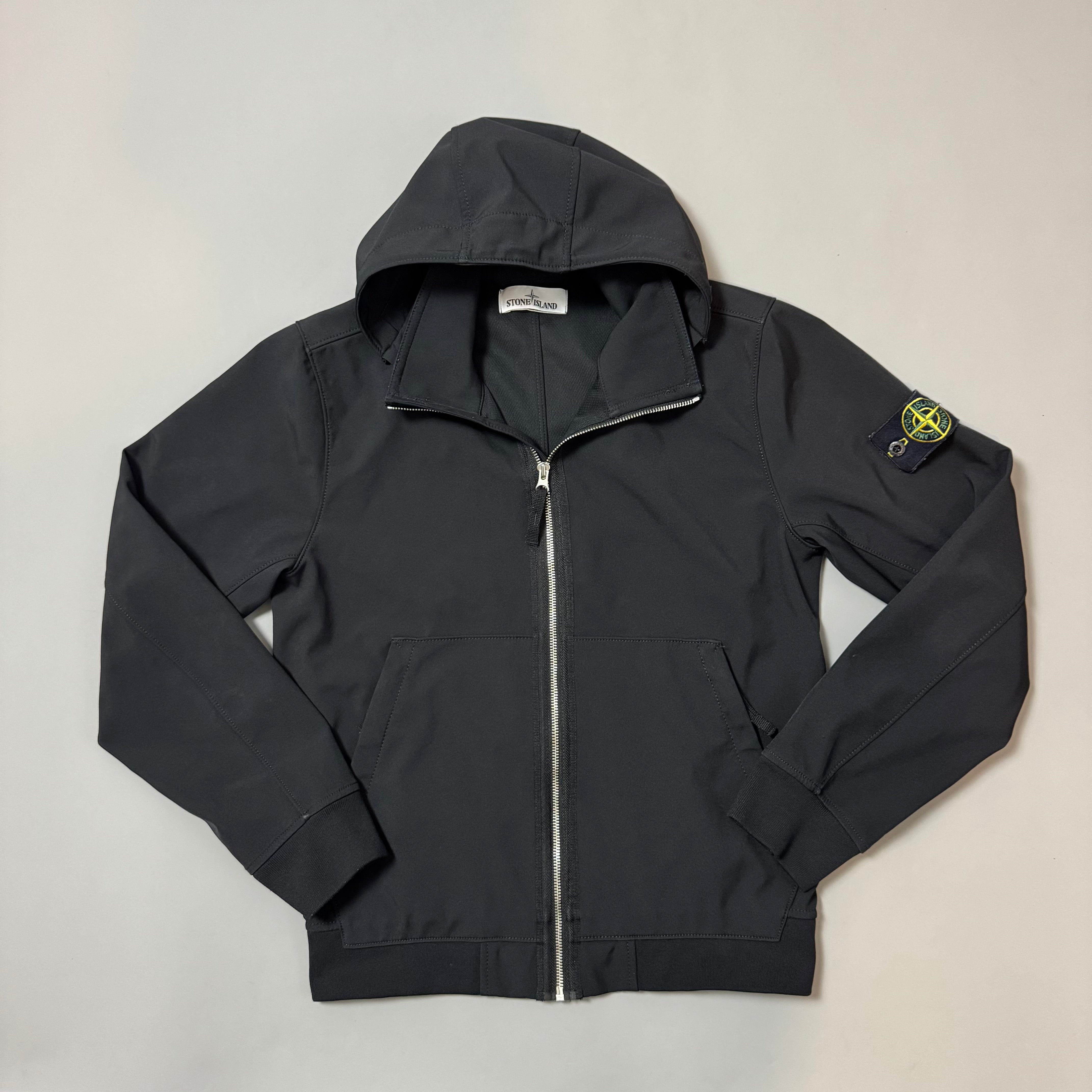 Stone Island Black Soft Shell R - Small