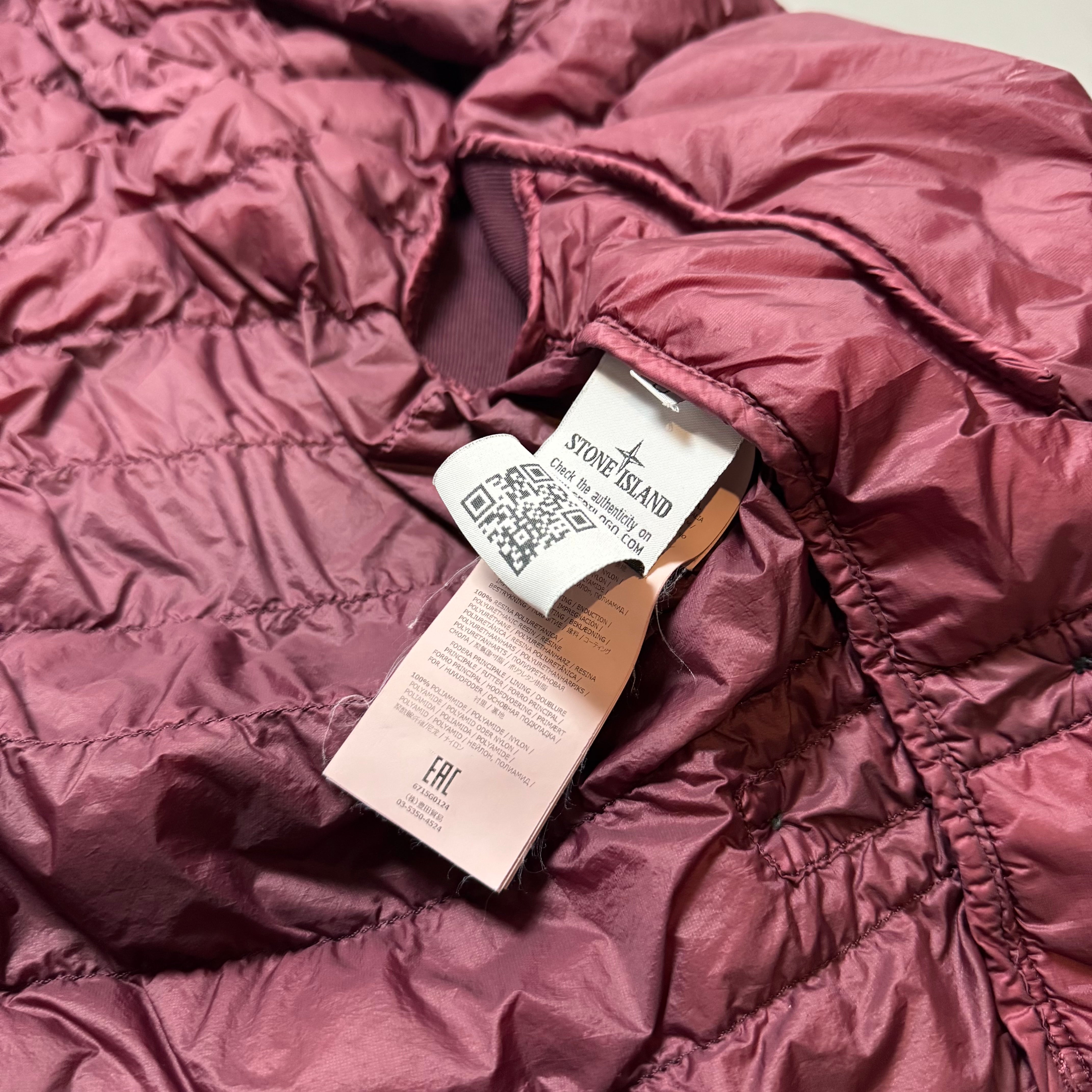 Stone Island Garment Dyed Micro Yarn Down Gilet - Small