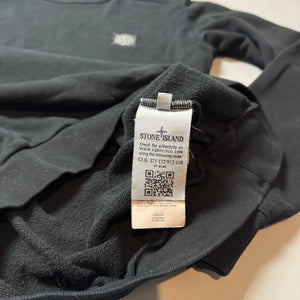 Stone Island Black Sweatshirt - Large