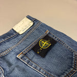 Load image into Gallery viewer, Stone Island RE-T Dark Wash Jeans - W34 L34

