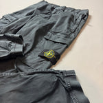 Load image into Gallery viewer, Stone Island Black Cargo Trousers RE-T - W33
