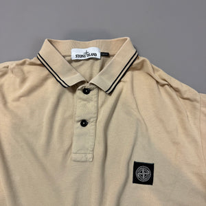 Stone Island Orange Polo - XXL