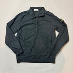 Load image into Gallery viewer, Stone Island Black 1/4 Zip Sweatshirt - Large
