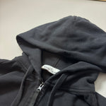 Load image into Gallery viewer, Stone Island Black Zip Up Cotton Hoodie - XXXL
