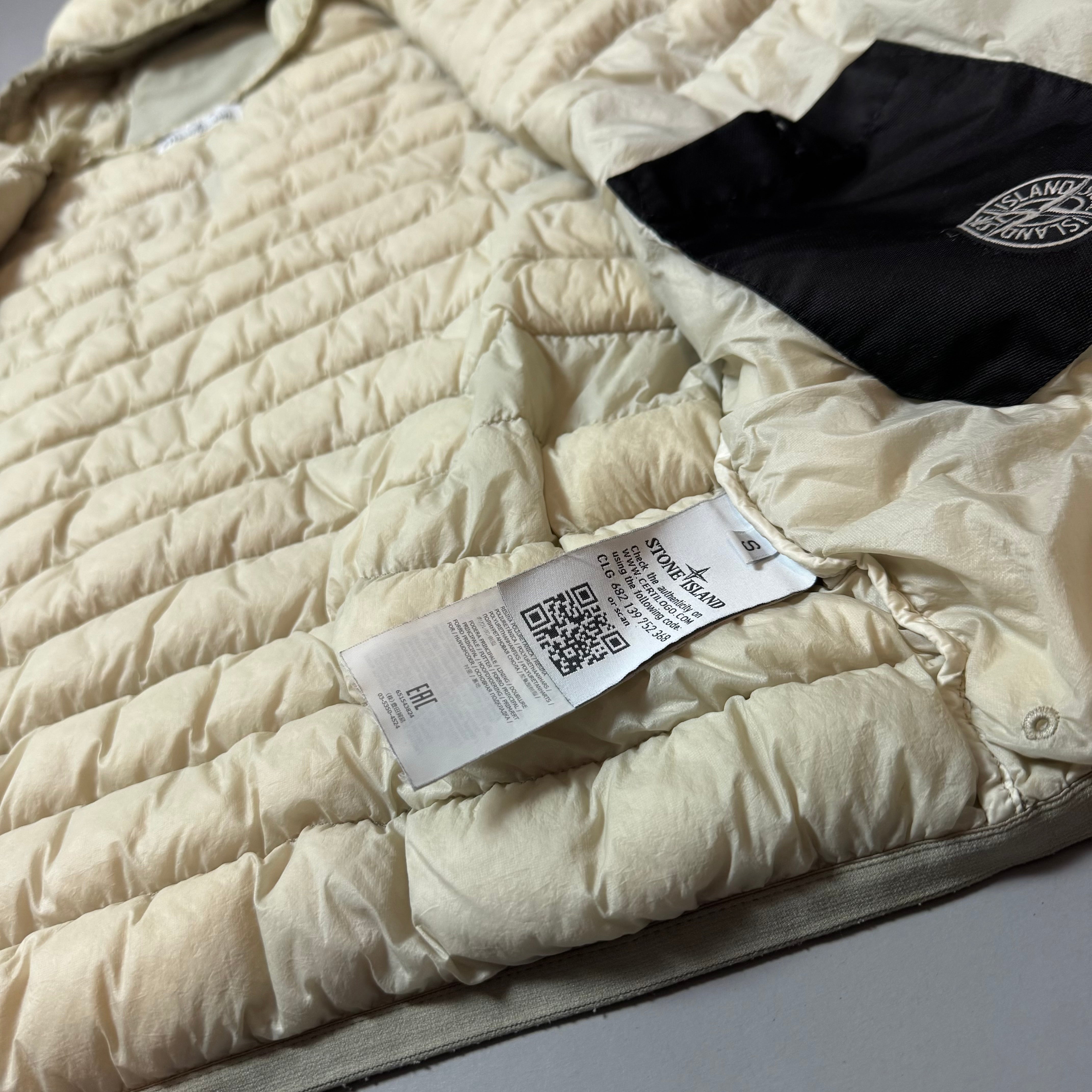 Stone Island Garment Dyed Micro Yarn Down Jacket - Small