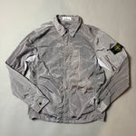 Load image into Gallery viewer, Stone Island Silver Nylon Metal Shimmer Overshirt - Large
